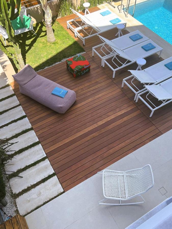 Fos Villa, A Luxe House With Private Heated Pool Galatás Екстериор снимка