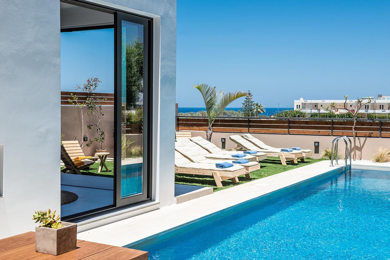 Fos Villa, A Luxe House With Private Heated Pool Galatás Екстериор снимка