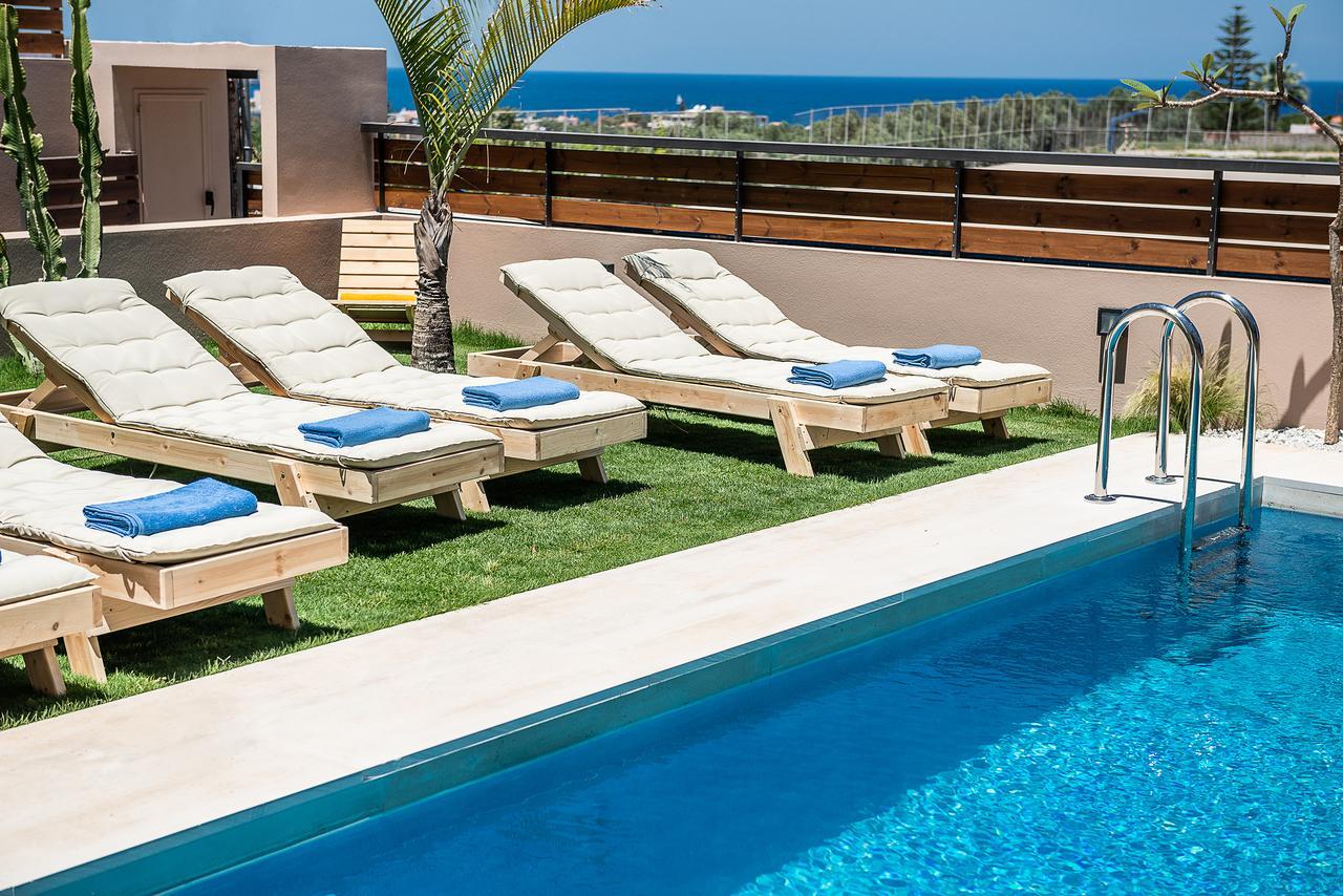 Fos Villa, A Luxe House With Private Heated Pool Galatás Екстериор снимка