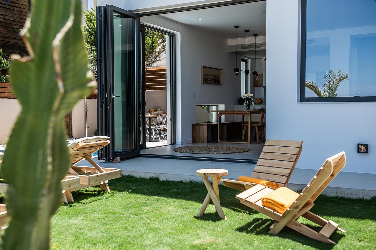 Fos Villa, A Luxe House With Private Heated Pool Galatás Екстериор снимка